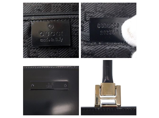 Gucci Lederhandtasche - Ansicht 4
