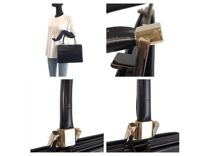 Gucci Lederhandtasche - Ansicht 7