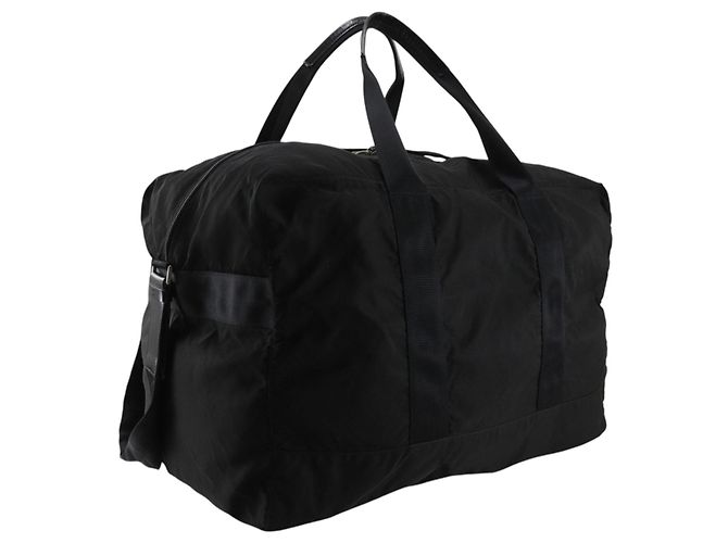Borsa Boston Prada in nylon - vista 3