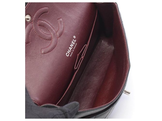 Borsa a spalla Chanel Matelasse Caviar Skin Double Flap - vista 3