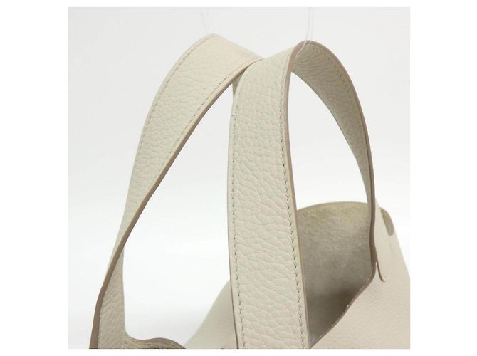 Hermès Sac Cabas Hermes Picotin Lock MM Clemence - vue 5