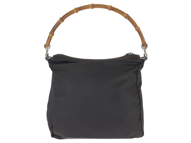 Bolso 2way Gucci Bamboo Nylon - vista 2