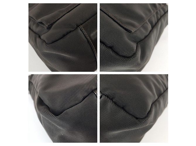 Bolso 2way Gucci Bamboo Nylon - vista 3