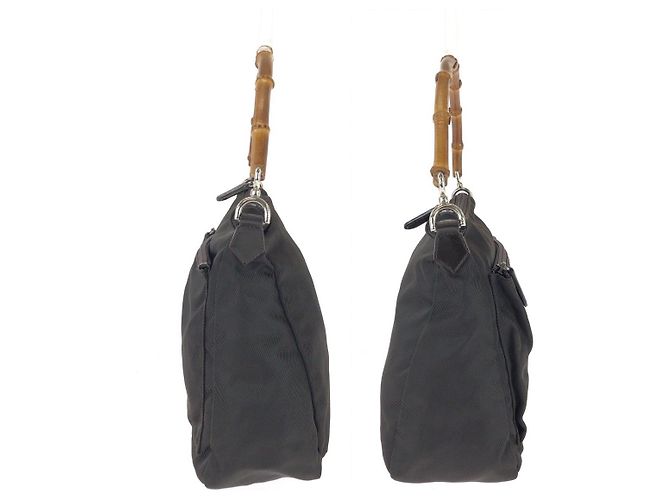 Bolso 2way Gucci Bamboo Nylon - vista 8