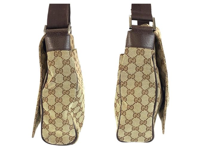 Borsa a tracolla Gucci GG Canvas Leather - vista 8
