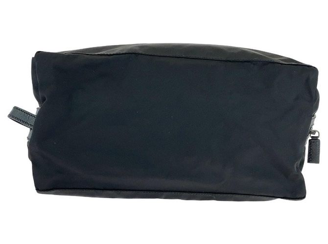 Pochette Prada en cuir Saffiano et Tessuto - vue 10
