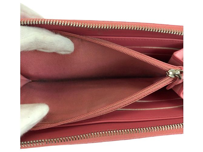 Cartera larga Chanel Coco Mark V Chevron Caviar - vista 9