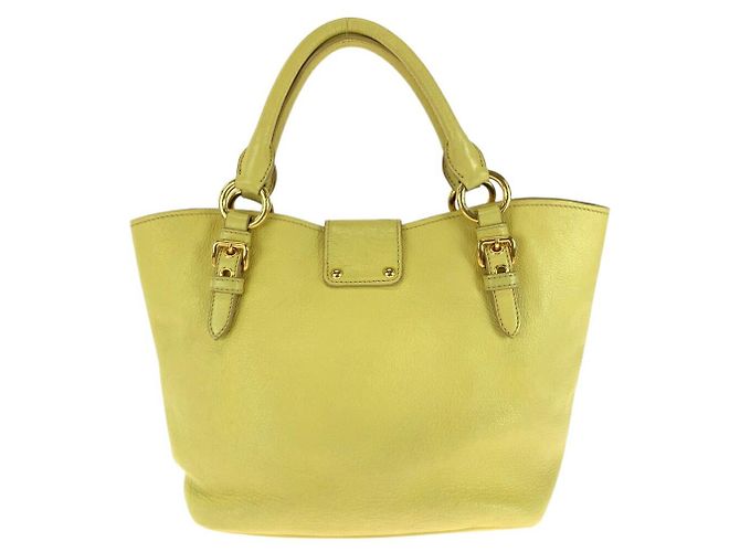Borsa 2way Miu Miu in pelle Madras - vista 2
