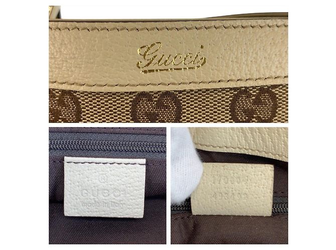 Gucci GG Canvas Leder-Tote Bag - Ansicht 3