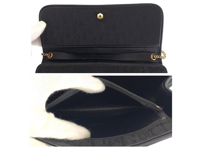 Borsa a tracolla Christian Dior Trotter Canvas - vista 4