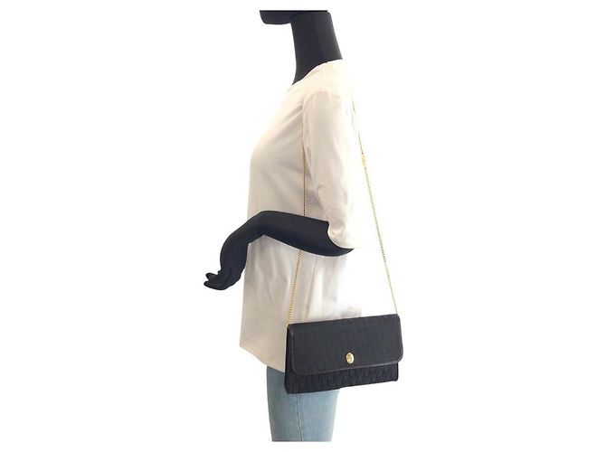 Borsa a tracolla Christian Dior Trotter Canvas - vista 7