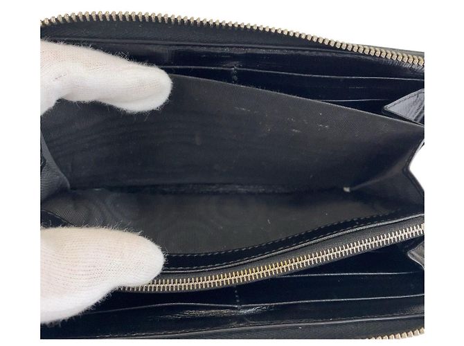 Gucci Interlocking GG Supreme Canvas Leather Long Wallet - Ansicht 6