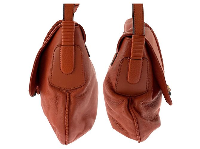 Borsa a tracolla Gucci in pelle Bamboo - vista 8