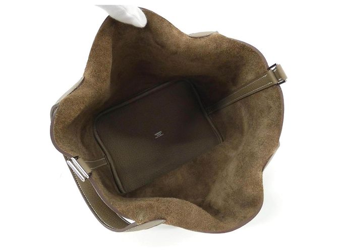 Hermès Bolsa Hermes Picotin Lock MM Clemence - vista 5
