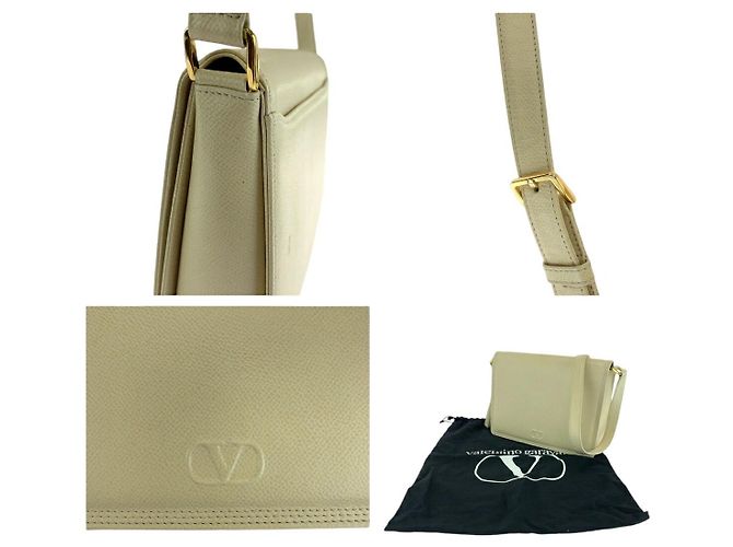 Borsa a tracolla in pelle con nappe Valentino Garavani - vista 6