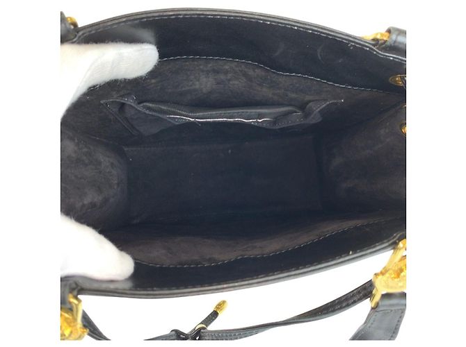 Borsa a tracolla in pelle Versace Medusa - vista 9