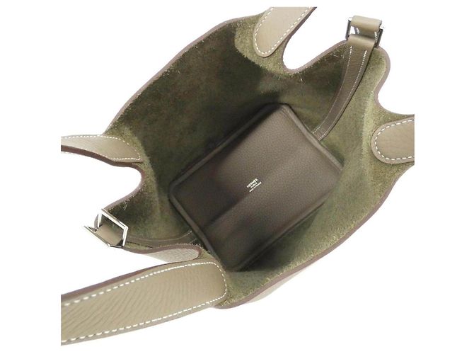 Hermès Bolso Hermes Picotin Lock PM Clemence - vista 7