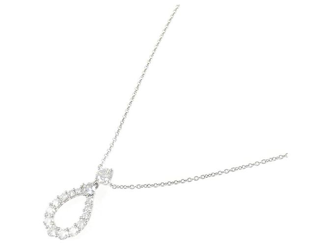 Collana Harry Winston Loop Extra Large in platino e diamanti - vista 2