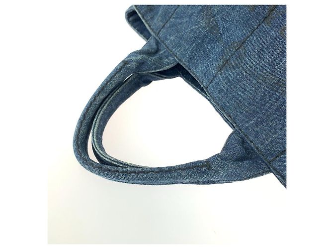 Borsa 2way Prada Canapa Denim - vista 5