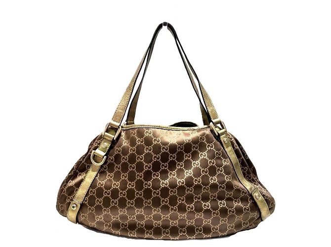 Borsa a tracolla Gucci Abbey GG Canvas - vista 2