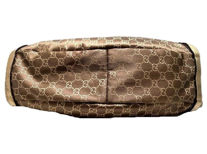 Borsa a tracolla Gucci Abbey GG Canvas - vista 3