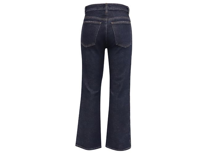 Jeans svasati Khaite Vivian in cotone blu - vista 3