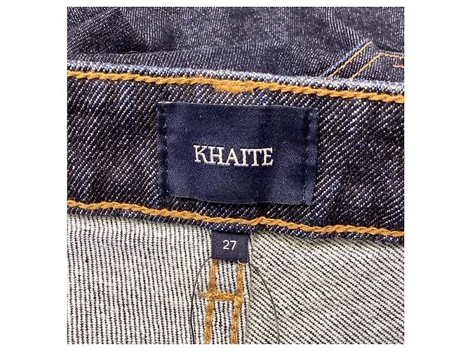 Jeans svasati Khaite Vivian in cotone blu - vista 5