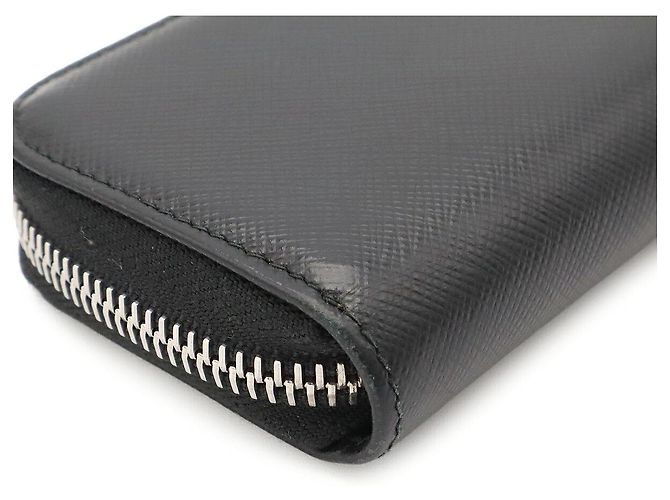 Portachiavi Prada Saffiano con zip per 6 chiavi - vista 3