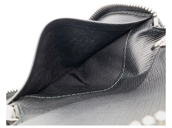 Portachiavi Prada Saffiano con zip per 6 chiavi - vista 8