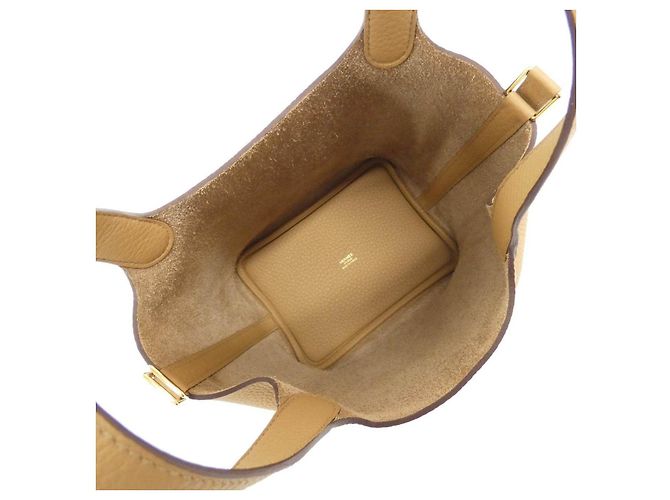 Hermès Bolso Tote Hermes Picotin Lock PM Taurillon Clemence - vista 6