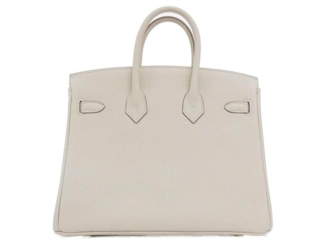 Hermès Birkin25 em couro Togo bege - vista 2