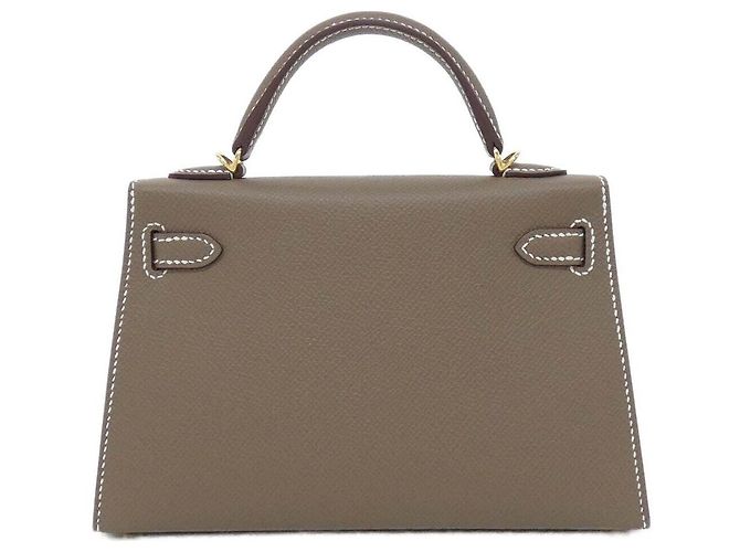 Hermès Borsa Hermes Mini Kelly2 Epsom - vista 2