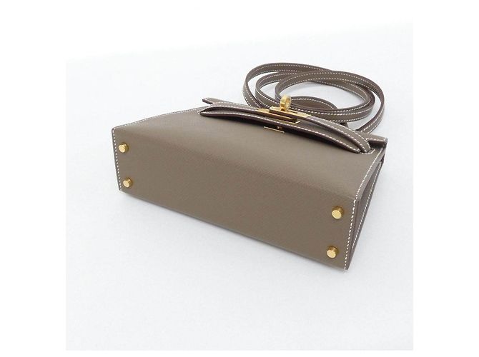 Hermès Borsa Hermes Mini Kelly2 Epsom - vista 3