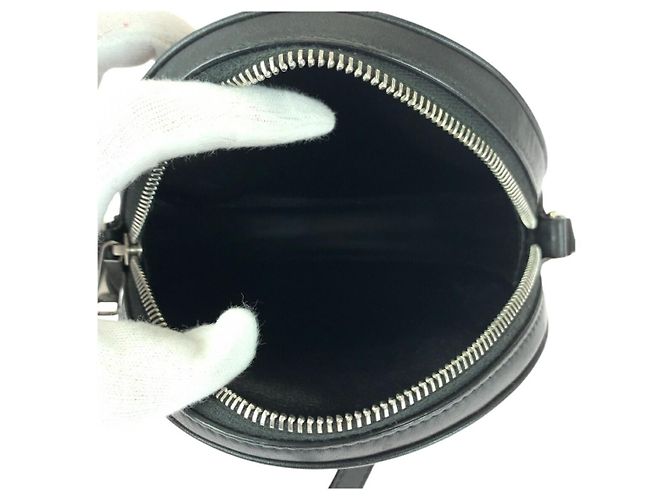 Céline Celine Dancing Kid Logo Studs Leder-Schultertasche - Ansicht 9