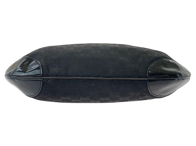 Borsa a tracolla Gucci in pelle e tela GG - vista 10