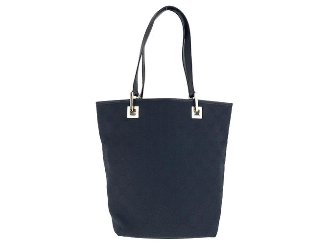 Gucci GG Canvas Leder Tote Bag - Ansicht 2