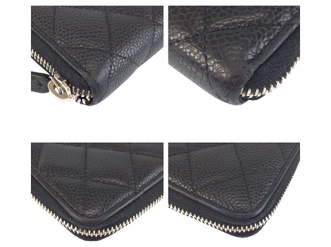 Portafoglio lungo in pelle Chanel Matelassé Coco Mark - vista 3