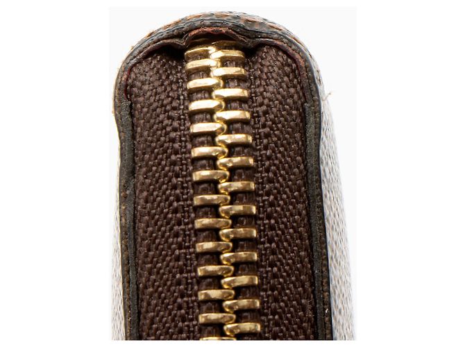 Portafoglio Louis Vuitton Damier Ebene Clemence - vista 10
