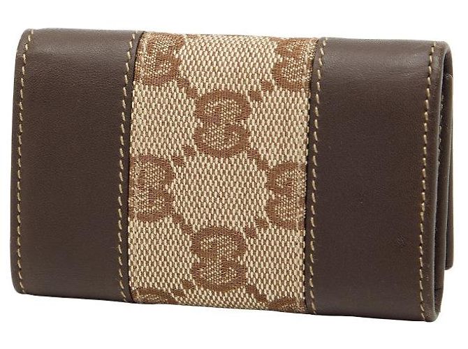 Portachiavi Gucci GG Canvas - vista 2