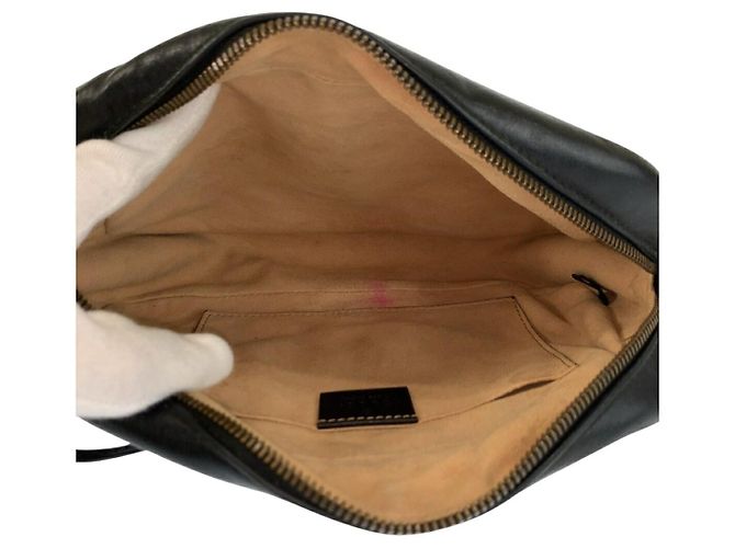 Borsa camera Gucci GG Marmont in pelle - vista 8
