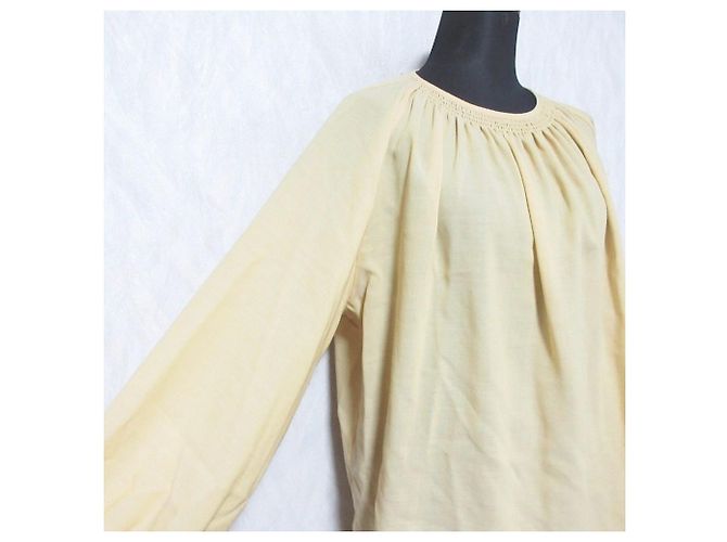 Autre Marque Ebure Sheer Wool Viyella Bluse - Ansicht 5