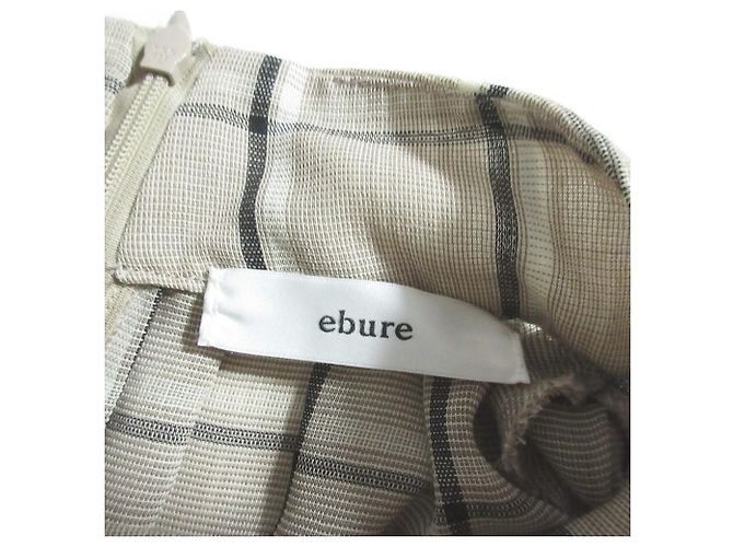 Autre Marque Robe ceinturée à col montant Ébure - vue 7