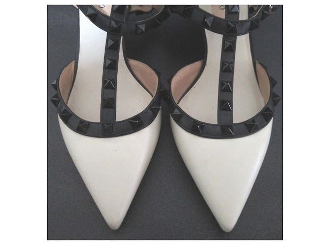 Mules in pelle Rockstud Valentino Garavani - vista 4