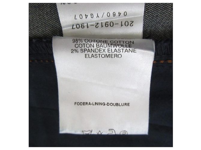 Vaqueros de denim azul índigo Gucci - vista 11