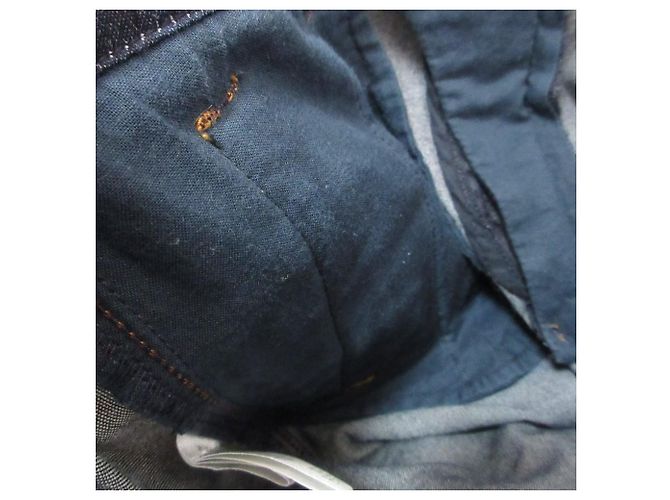 Vaqueros de denim azul índigo Gucci - vista 14