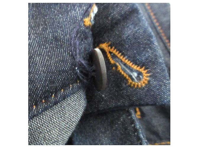Vaqueros de denim azul índigo Gucci - vista 16
