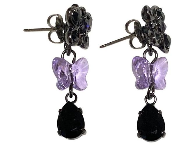 Autre Marque Orecchini a lobo farfalla ANNA SUI - vista 2