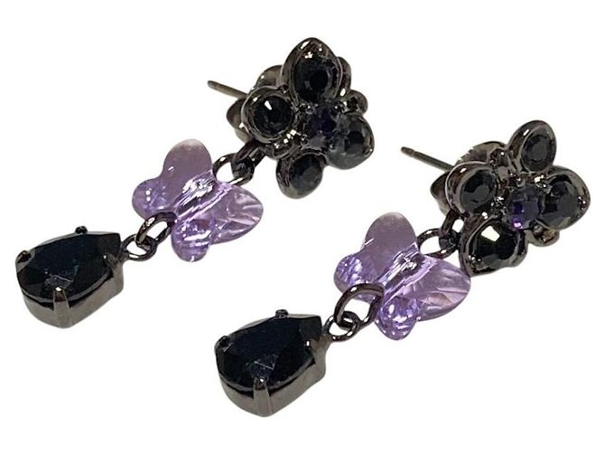 Autre Marque Orecchini a lobo farfalla ANNA SUI - vista 3