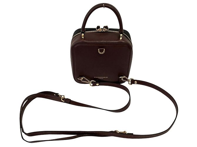 Autre Marque Borsa a tracolla quadrata in pelle Gianni Chiarini - vista 4