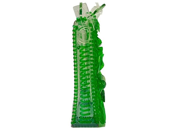 Autre Marque Mame Kurogouchi Clear PVC Chain Shoulder Bag - view 5